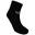 Unisex Adult Essentials Ankle Socks (Pack of 2) (Black)