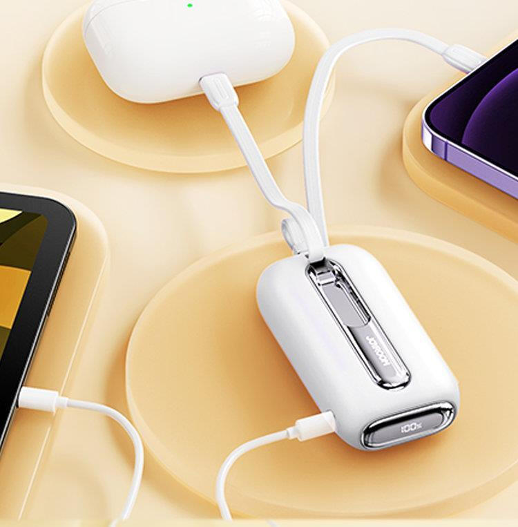 Joyroom Mini-Powerbank 10000 mAh Powerbank 22,5 W USB-C-Kabel Lightning 7/7