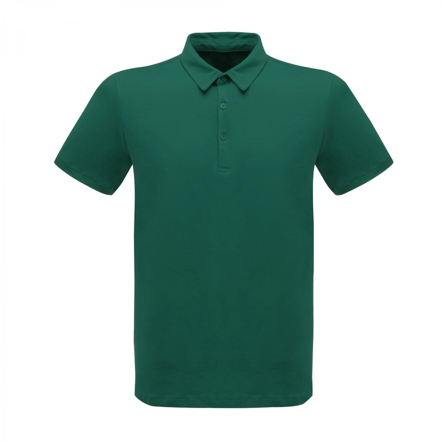 REGATTA Professional Mens Classic 65/35 Short Sleeve Polo Shirt (Bottle Green)