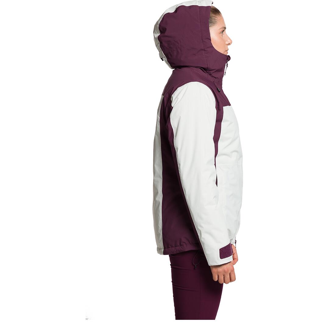 Chaqueta para Mujer Trangoworld Gawler termic Morado/Blanco/Marrón Impermeable 7/7