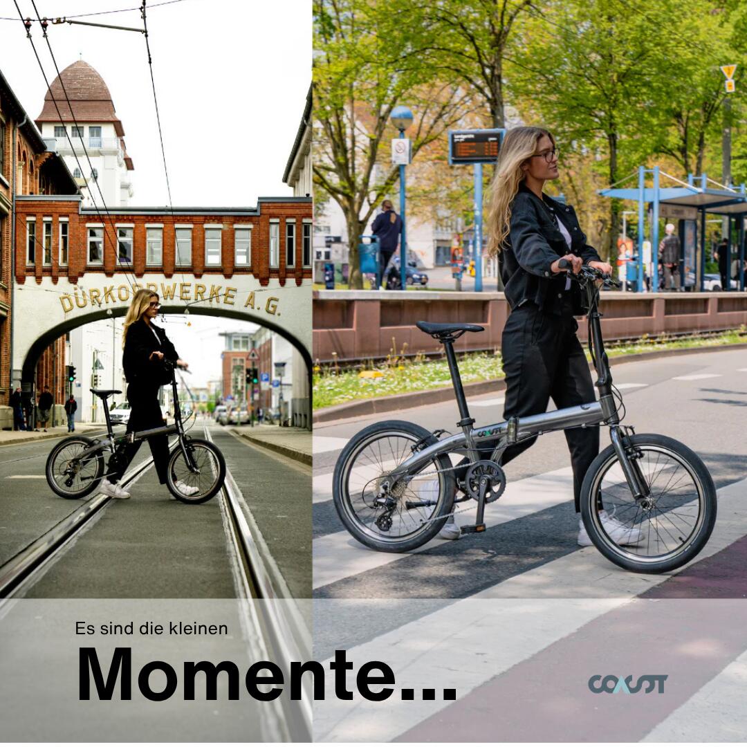 COAST Bicicleta dobrável HIGHTIDE NO. 01 3S - Anthracite 7/7