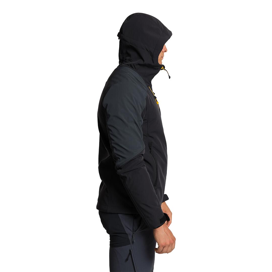 Cortaviento para Hombre Trangoworld Norwich v02 Negro/Gris 3/6