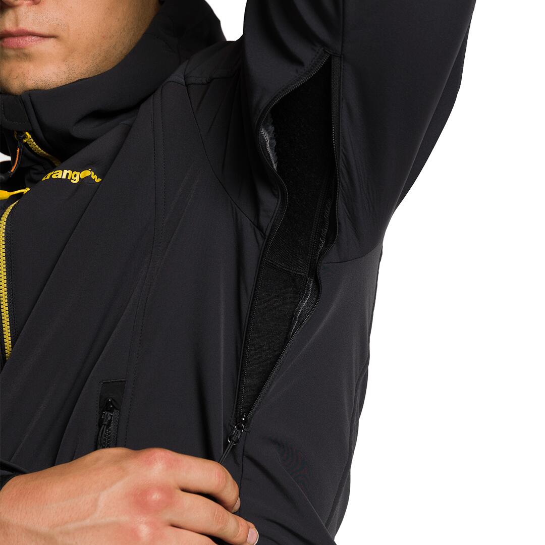 Cortaviento para Hombre Trangoworld Norwich v02 Negro/Gris 5/6