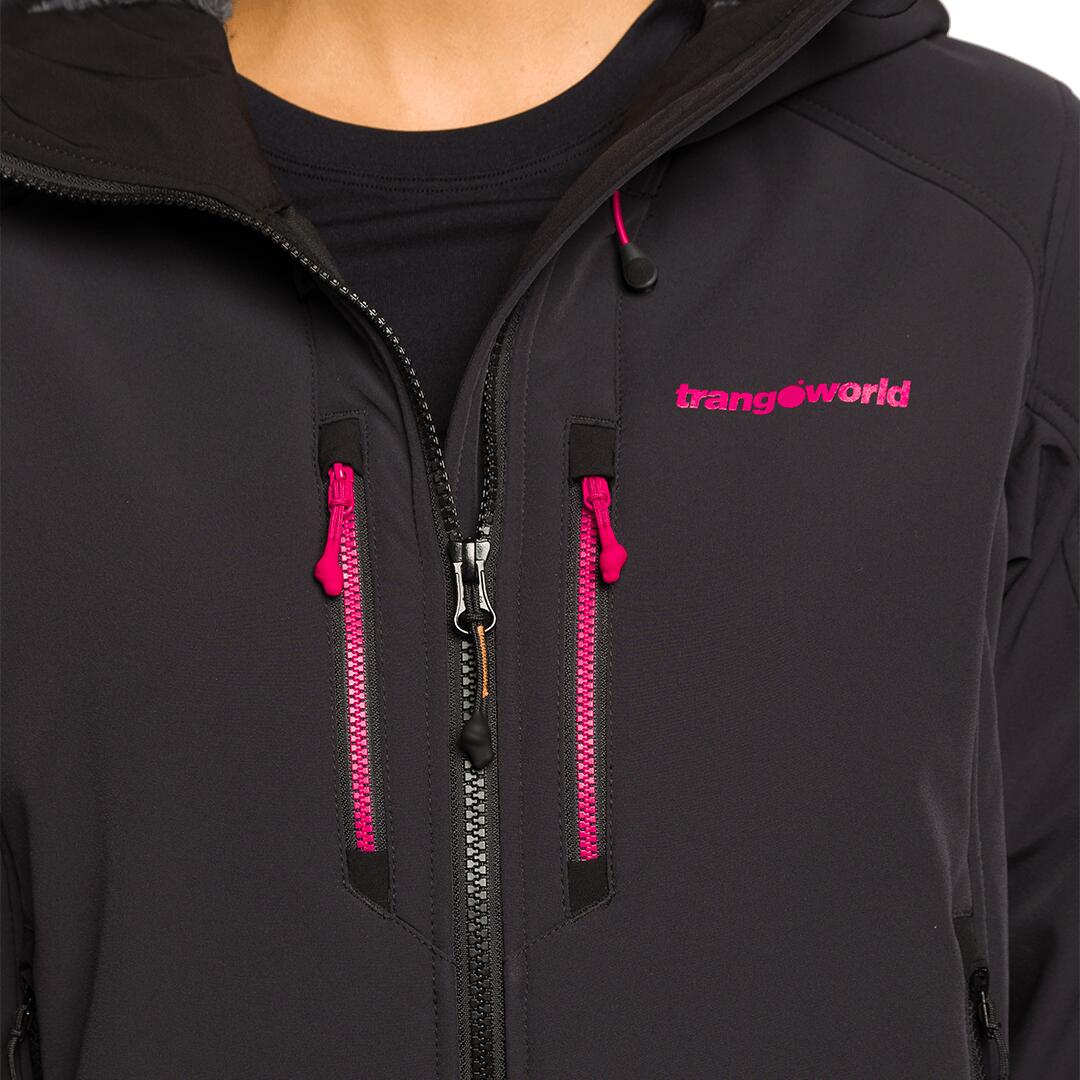Softshell para Mujer Trangoworld Segnes Negro 7/7