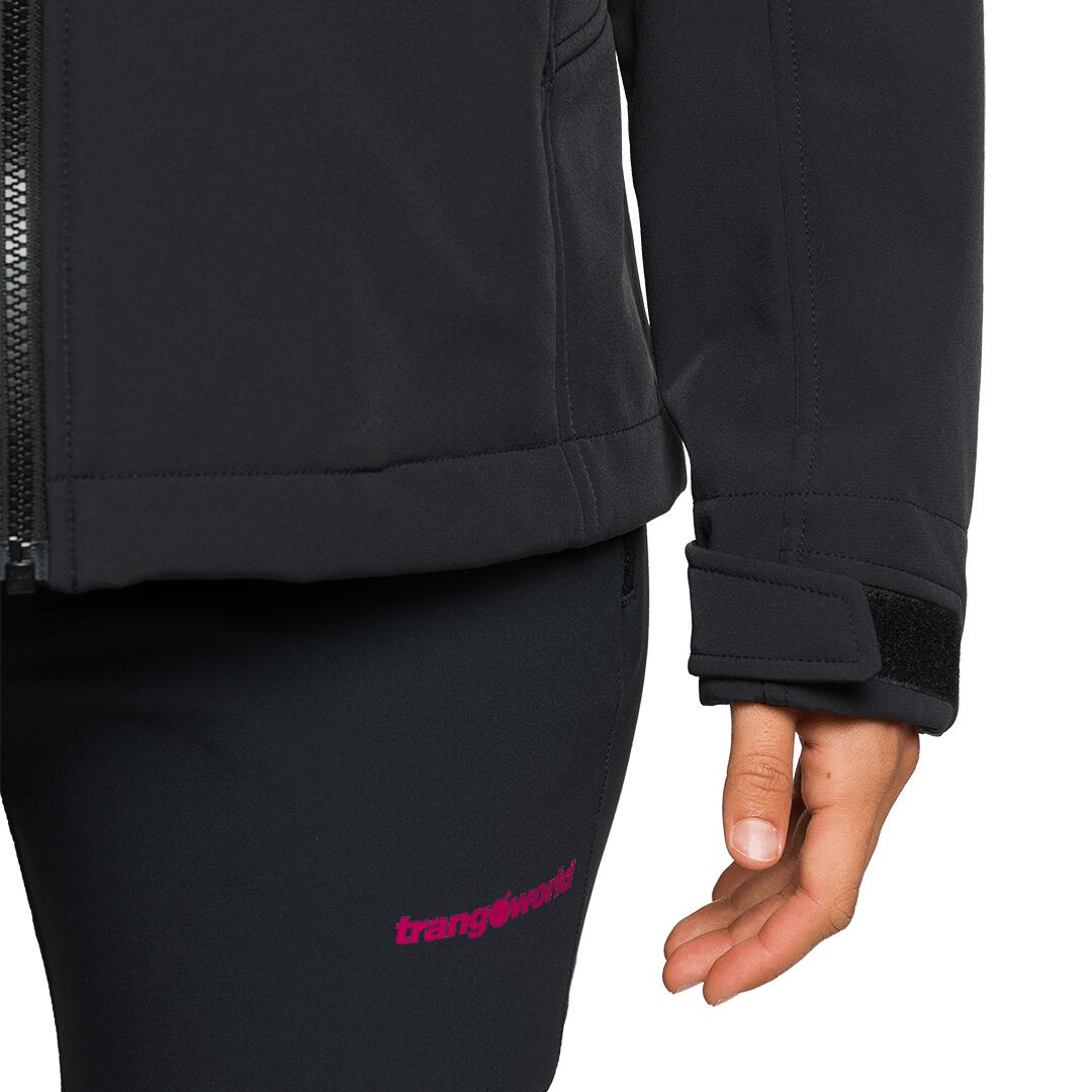 Softshell para Mujer Trangoworld Segnes Negro 5/7