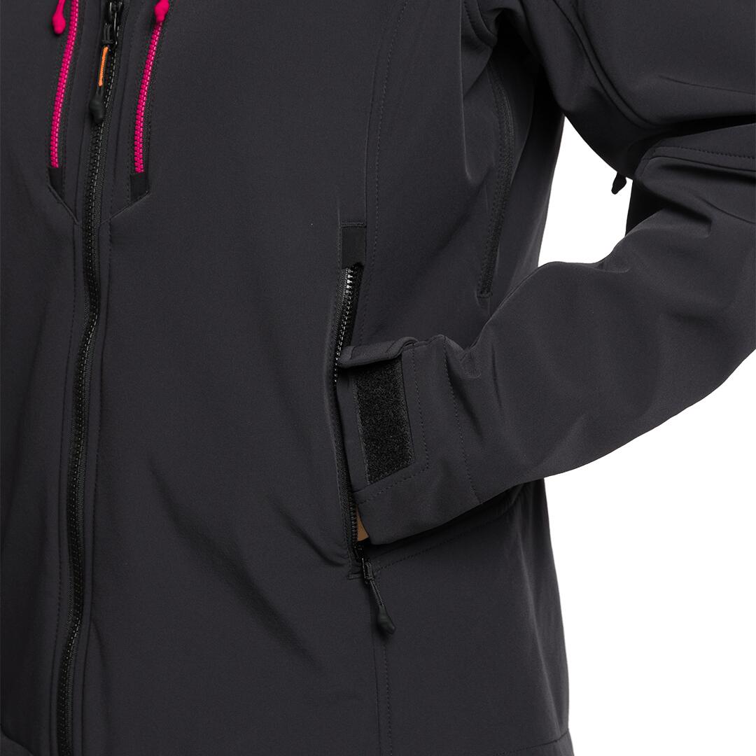 Softshell para Mujer Trangoworld Segnes Negro 4/7
