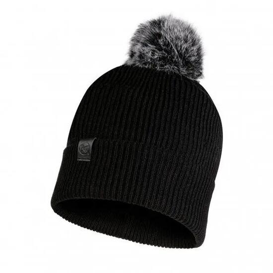 Czapka sportowa unisex Buff Knitted Hat Kesha Black wewnętrzna opaska z polaru