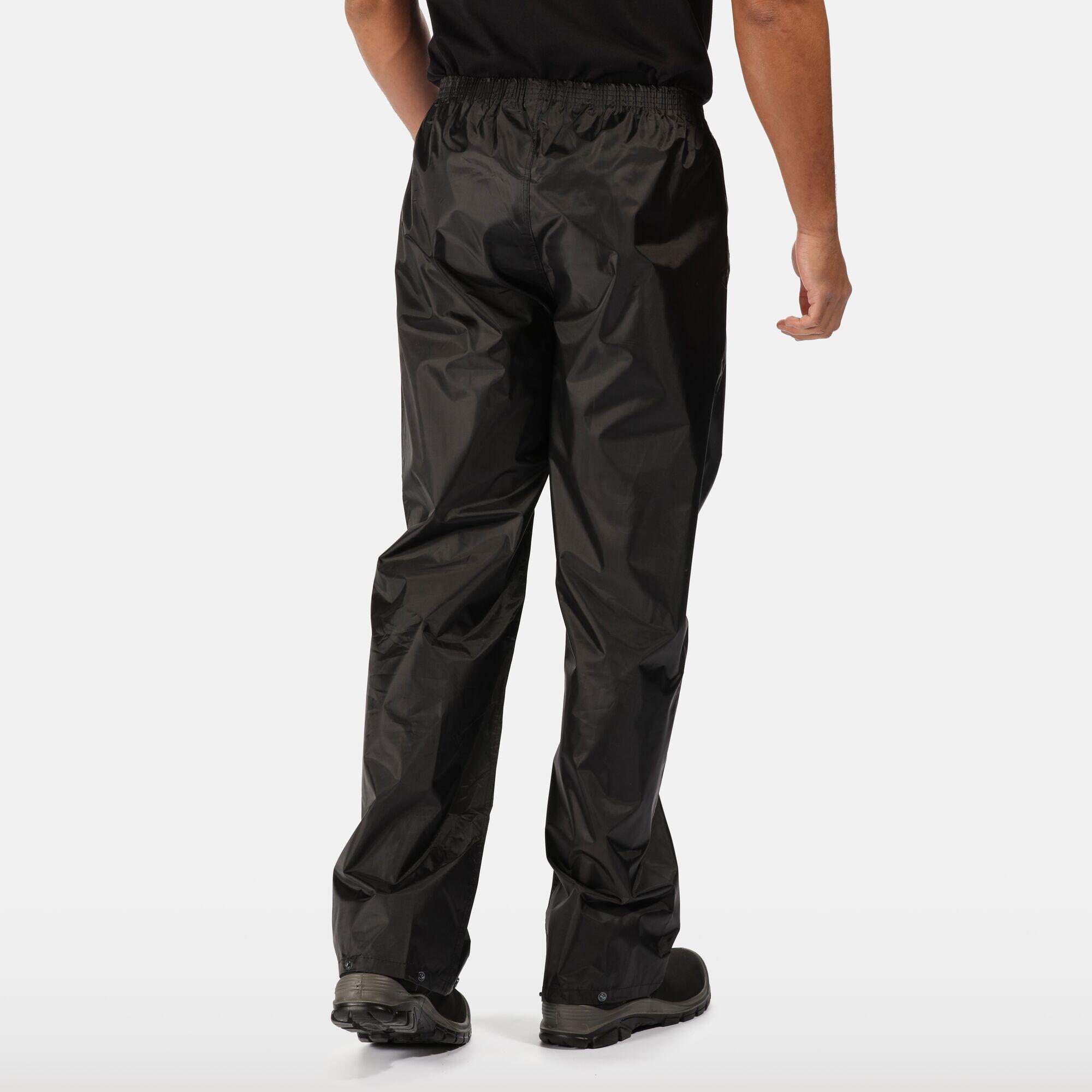 Professional Mens Pro Stormbreaker Waterproof Overtrousers (Black) 4/5