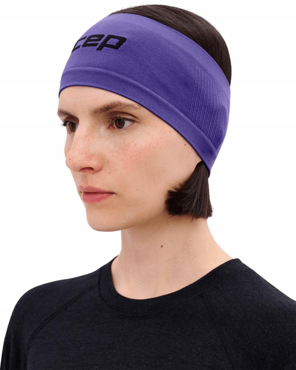 Lekka sportowa opaska na głowę do biegania unisex CEP 5/7