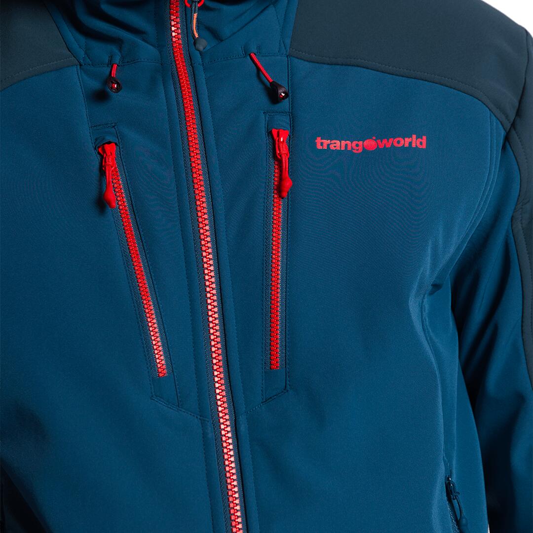 Cortaviento para Hombre Trangoworld Norwich v02 Azul/Azul 5/5