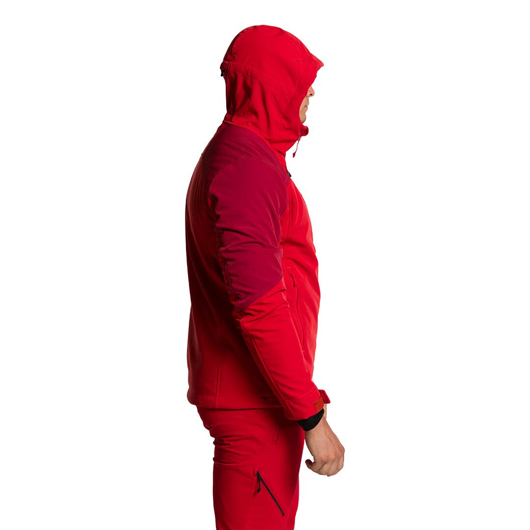 Cortaviento para Hombre Trangoworld Norwich v02 Rojo/Rojo 3/7