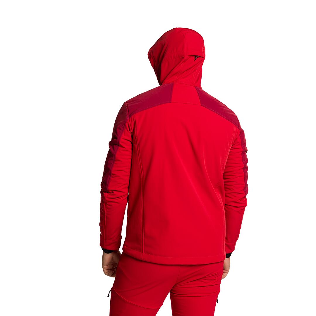 Cortaviento para Hombre Trangoworld Norwich v02 Rojo/Rojo 2/7