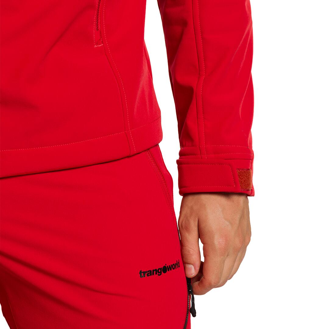 Cortaviento para Hombre Trangoworld Norwich v02 Rojo/Rojo 4/7