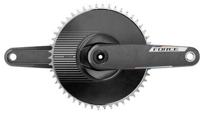 Sram force power e1 dub aero crankset 50t 12s (niet inbegrepen) zwart