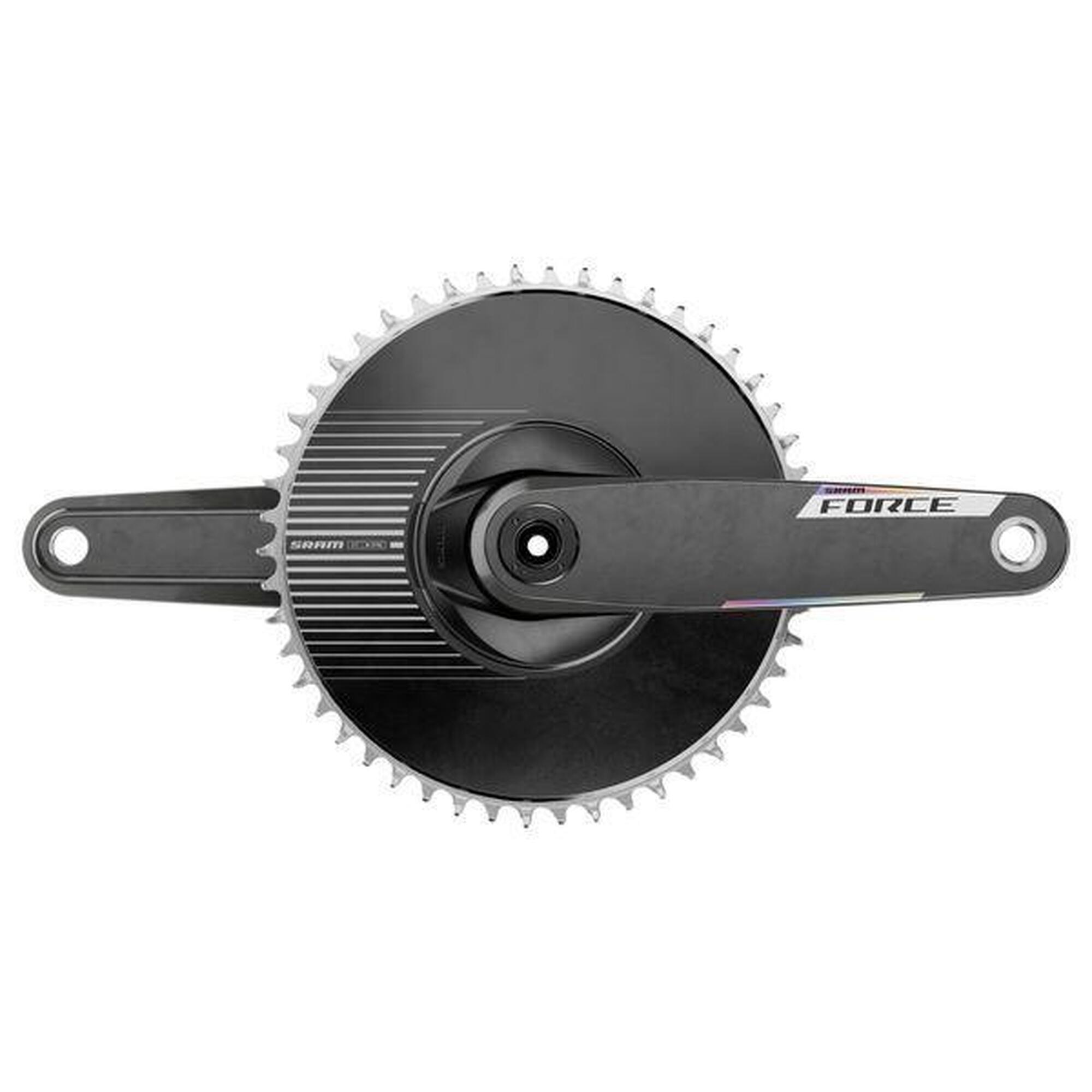Sram - Pédalier Capteur De Puissance Sram Force E1 Dub Aero 50 Dents 1x12v (sans Boitie - Pédalier - Noir - 170cm - Decathlon