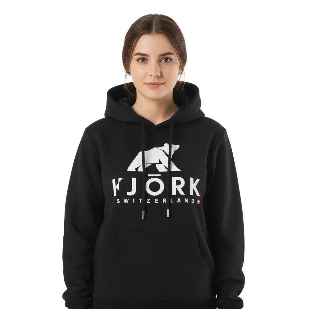 Fjork Merino - Hoodie Ttlis Femme - Sweat-shirt - Blanc|noir - 38 S - Decathlon