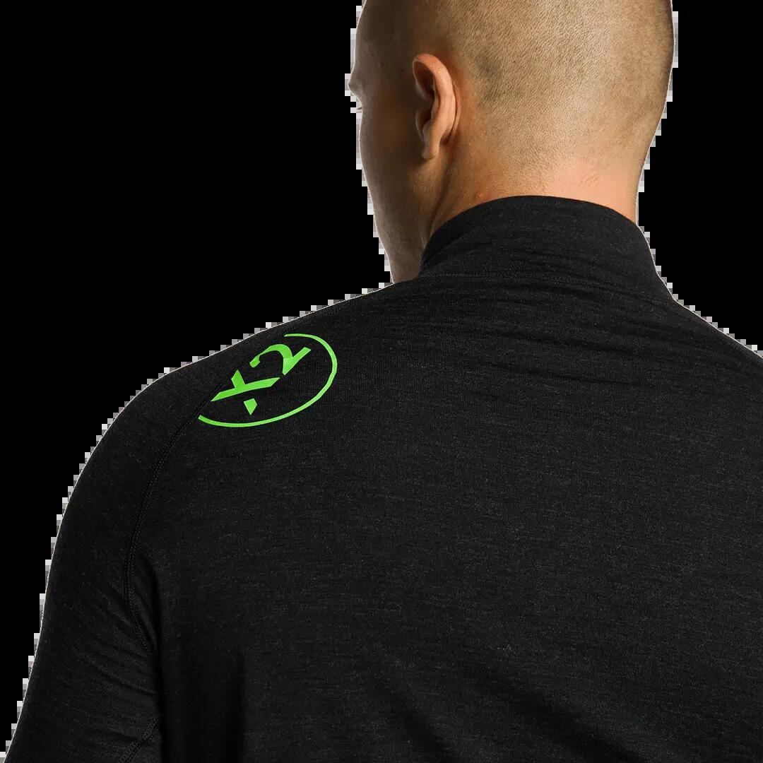 Camiseta térmica manga larga para Hombre Trangoworld Trx2 wool evo Negro 4/4