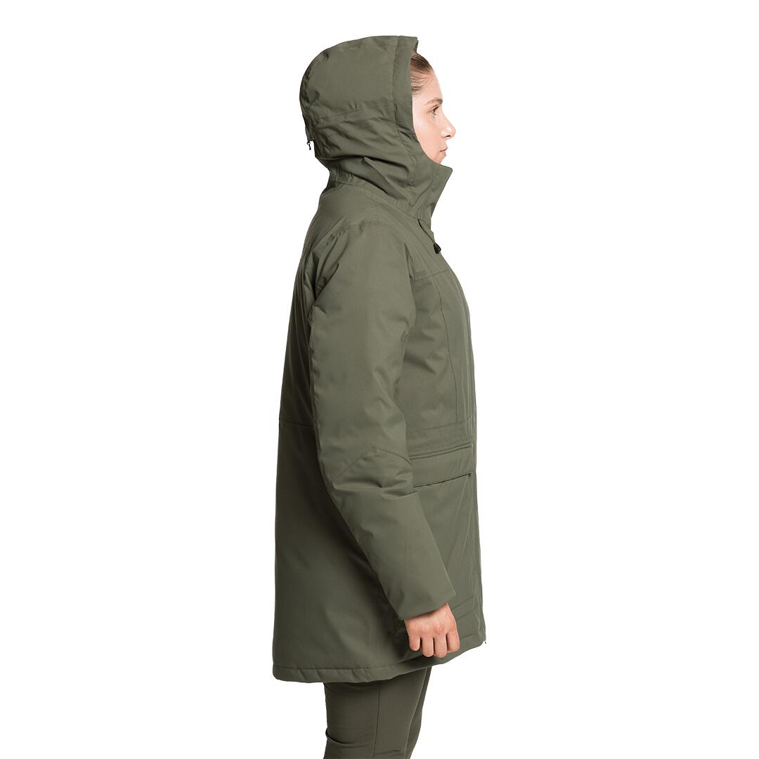 Parka para Mujer Trangoworld Gosford termic Verde Impermeable Transpirable 3/7