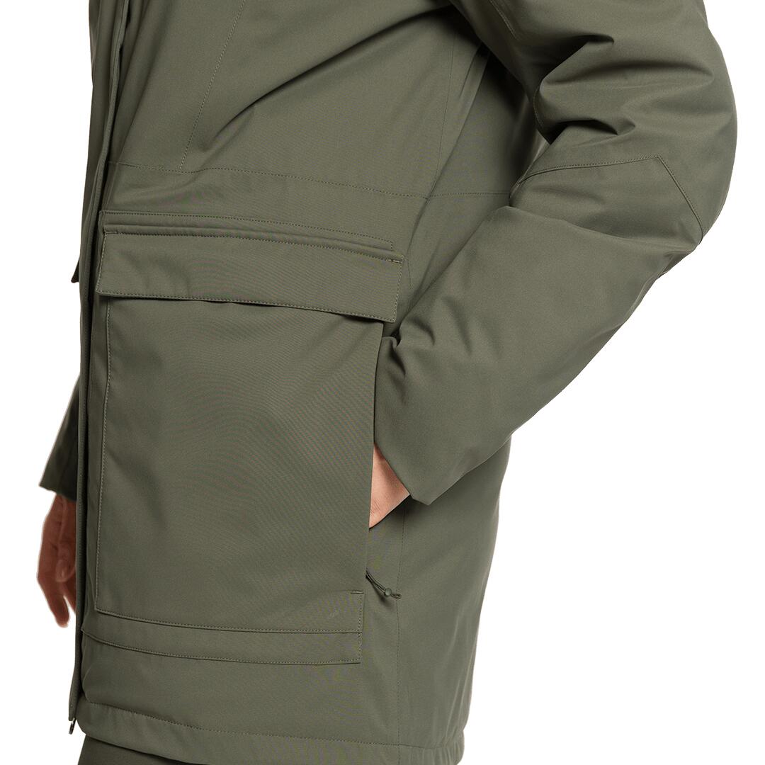 Parka para Mujer Trangoworld Gosford termic Verde Impermeable Transpirable 5/7