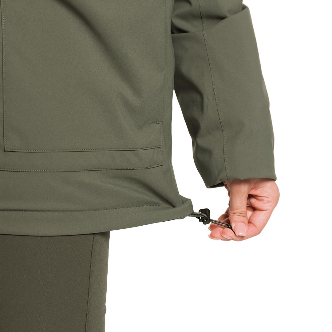 Parka para Mujer Trangoworld Gosford termic Verde Impermeable Transpirable 6/7