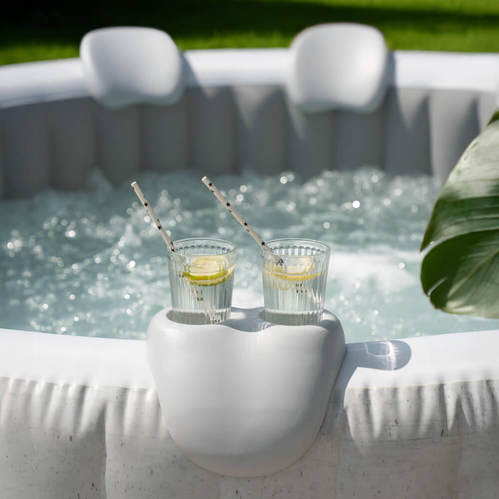 Outdoor Whirlpool inkl. Zubehör und Sonnendach SPLASH - Ø208 cm 6 Personen 7/7