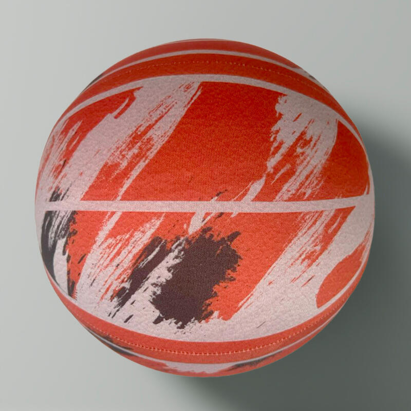 Smousse Ball, ballon de basket d’intérieur, silencieux et de taille officielle 3/8
