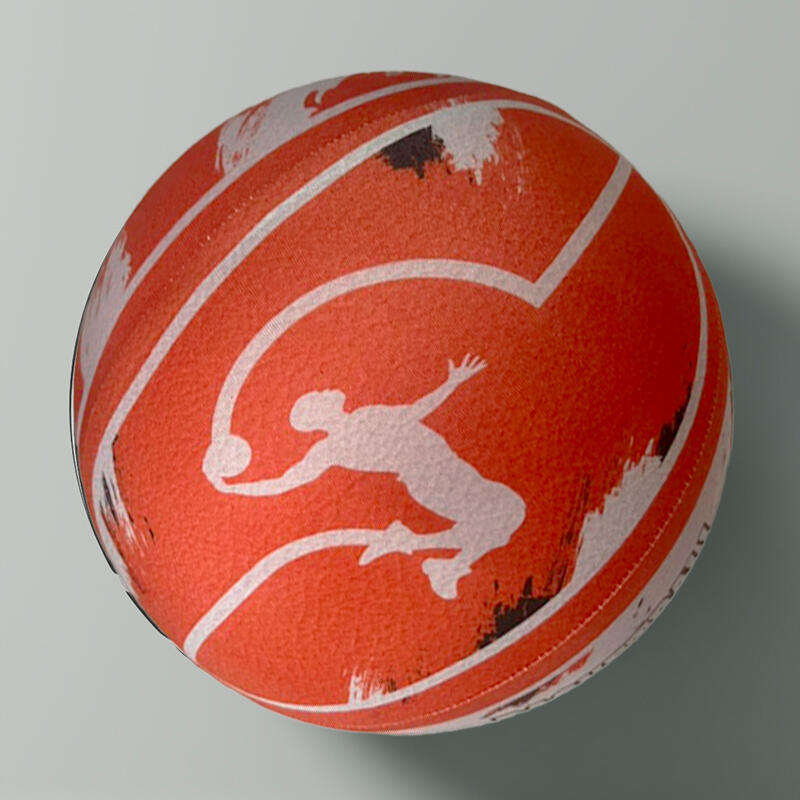 Smousse Ball, ballon de basket d’intérieur, silencieux et de taille officielle 4/8