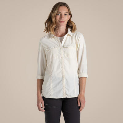 Damesblouse met lange mouwen craghoppers nosilife adventure iii