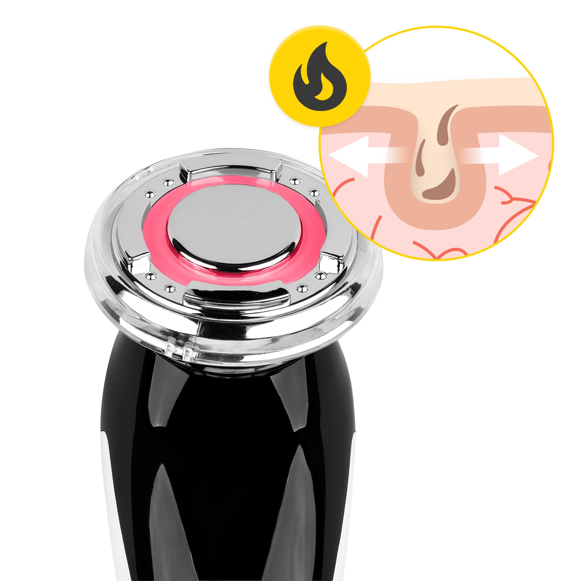 EMS Gesichtsmassagegerät Mesotherapie Anti-Aging Lifting Weiß 4FIZJO 6/7