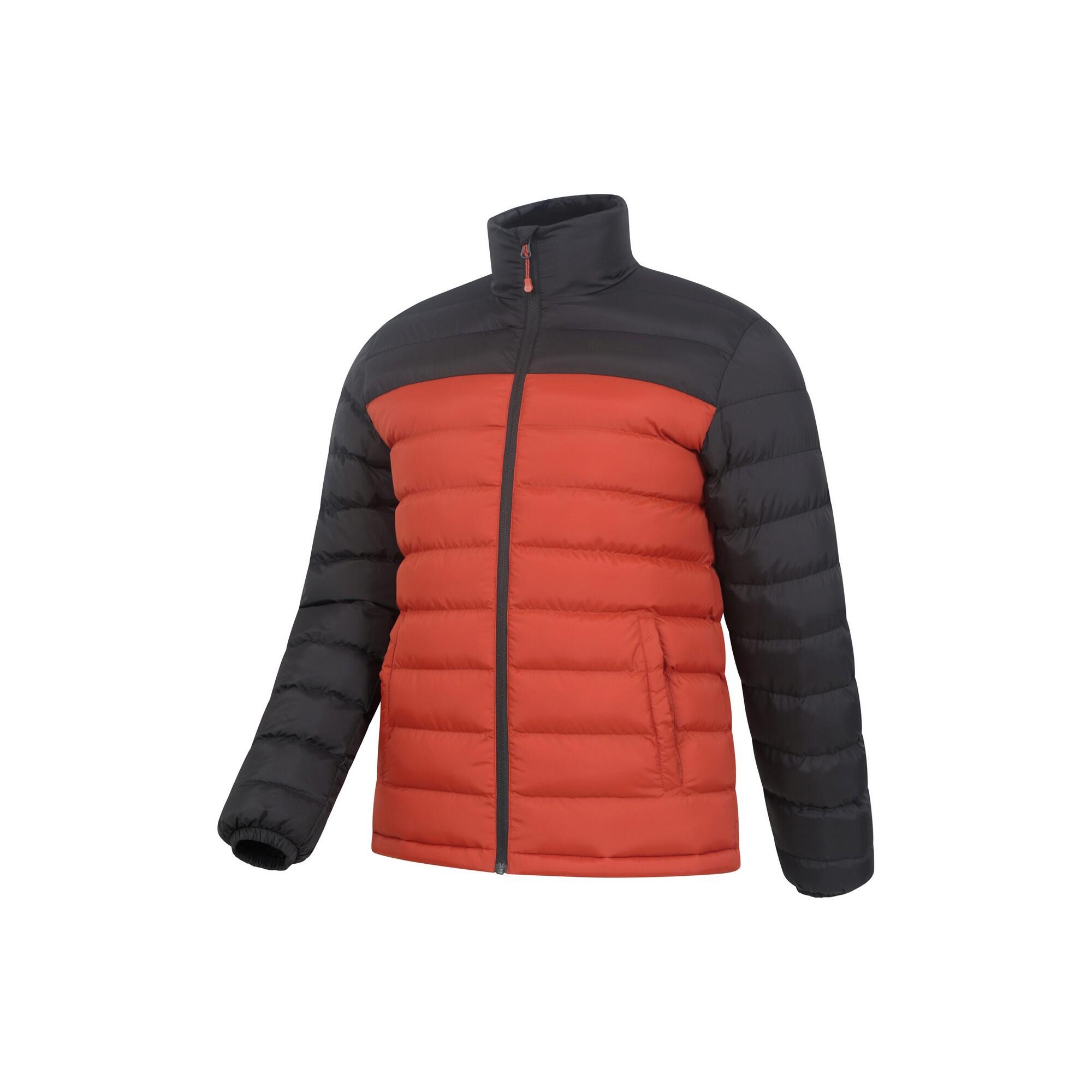 "Vista" Steppjacke für Herren Dunkel Orange 3/4