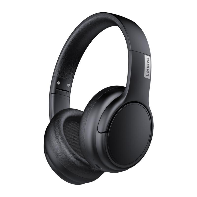 LENOVO Fone de ouvido sem fio Bluetooth para jogos Lenovo TH20 (preto)