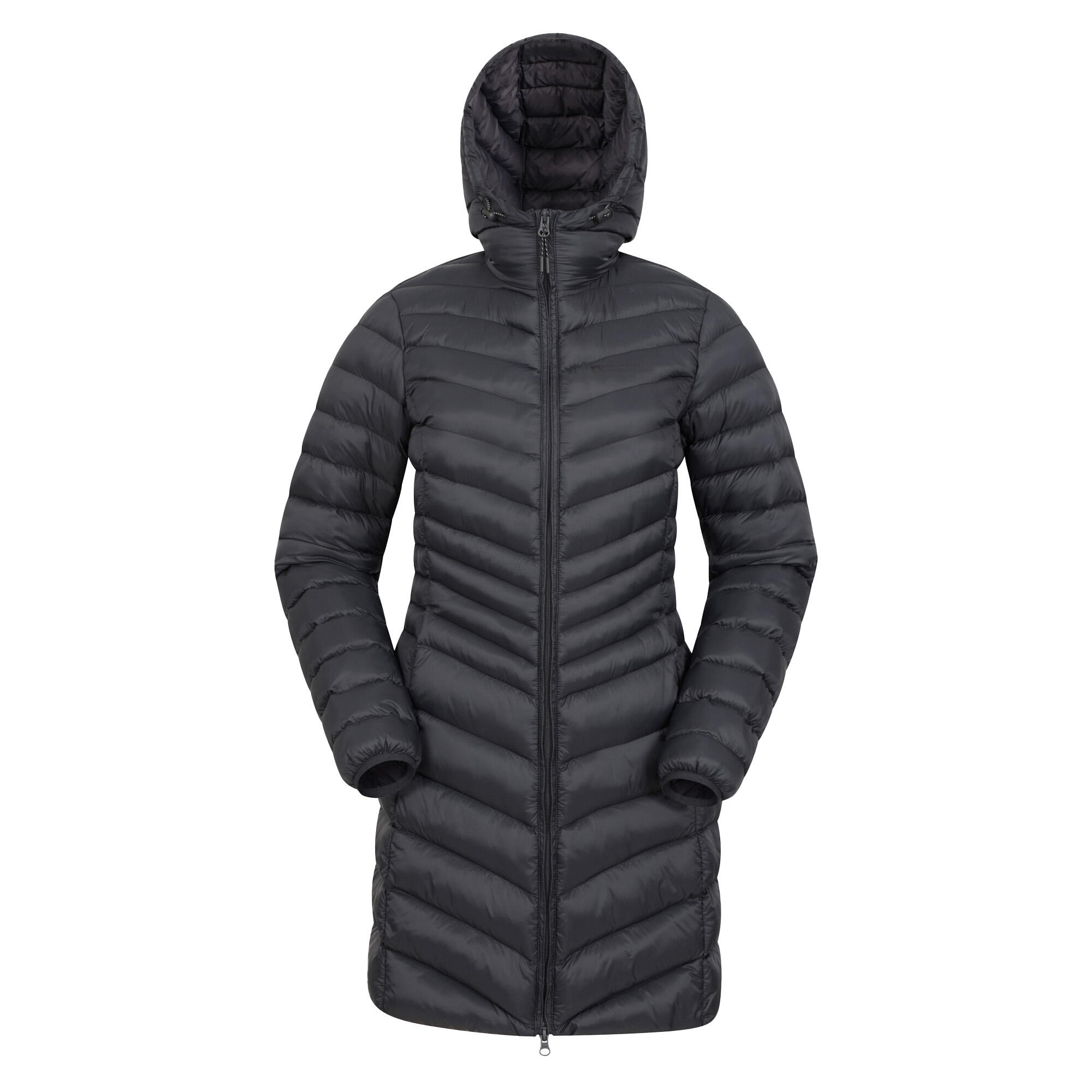 MOUNTAIN WAREHOUSE Womens/Ladies Florence Long Padded Jacket (Black)