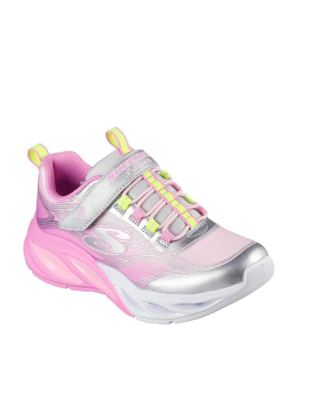 Zapatillas para Niña Skechers Lights cosmic glow  Multicolor 2/4