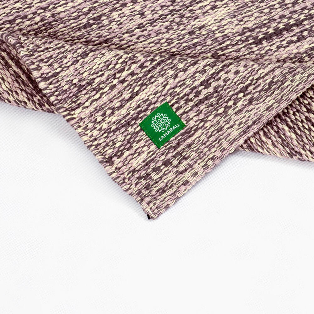 Esterilla de Yoga de Algodón Orgánico Tejido – 193 x 66 cm 6/7