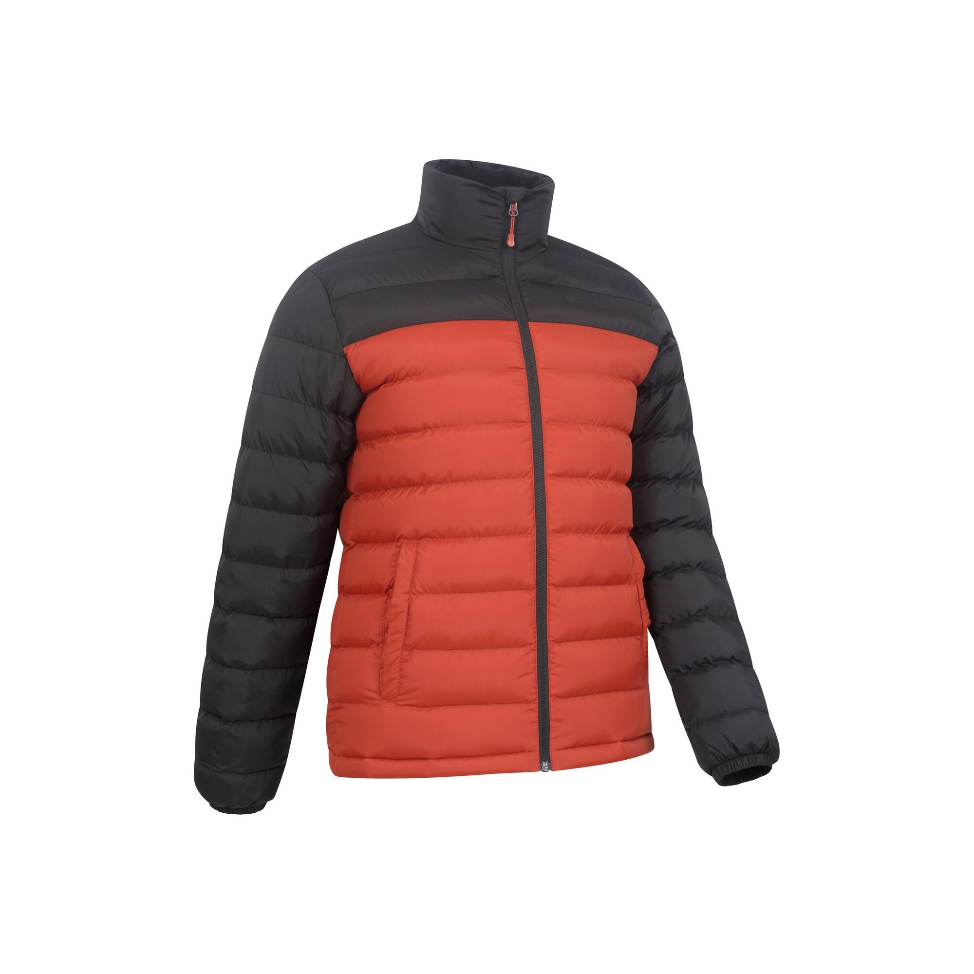 "Vista" Steppjacke für Herren Dunkel Orange 4/4