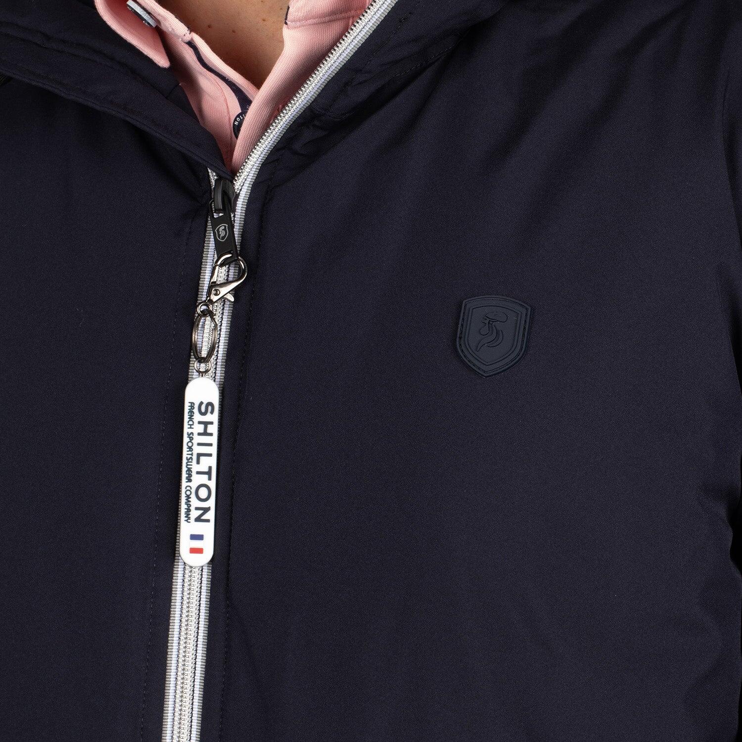 Parka à capuche patch homme 3/7