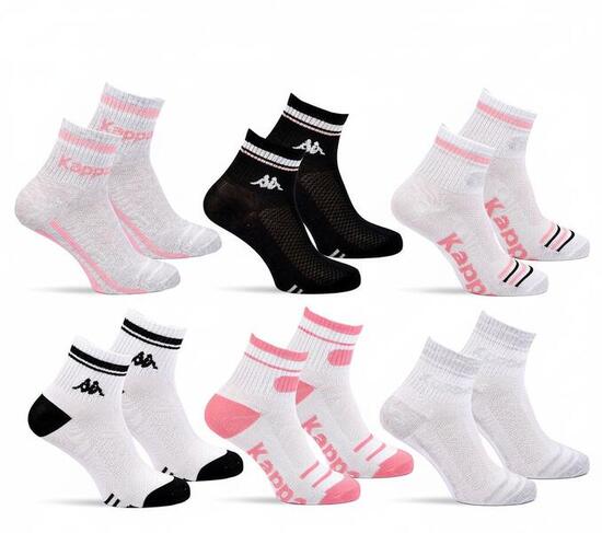 Pack de Chaussettes Femme Quarter KAPPA (Lot de 6)