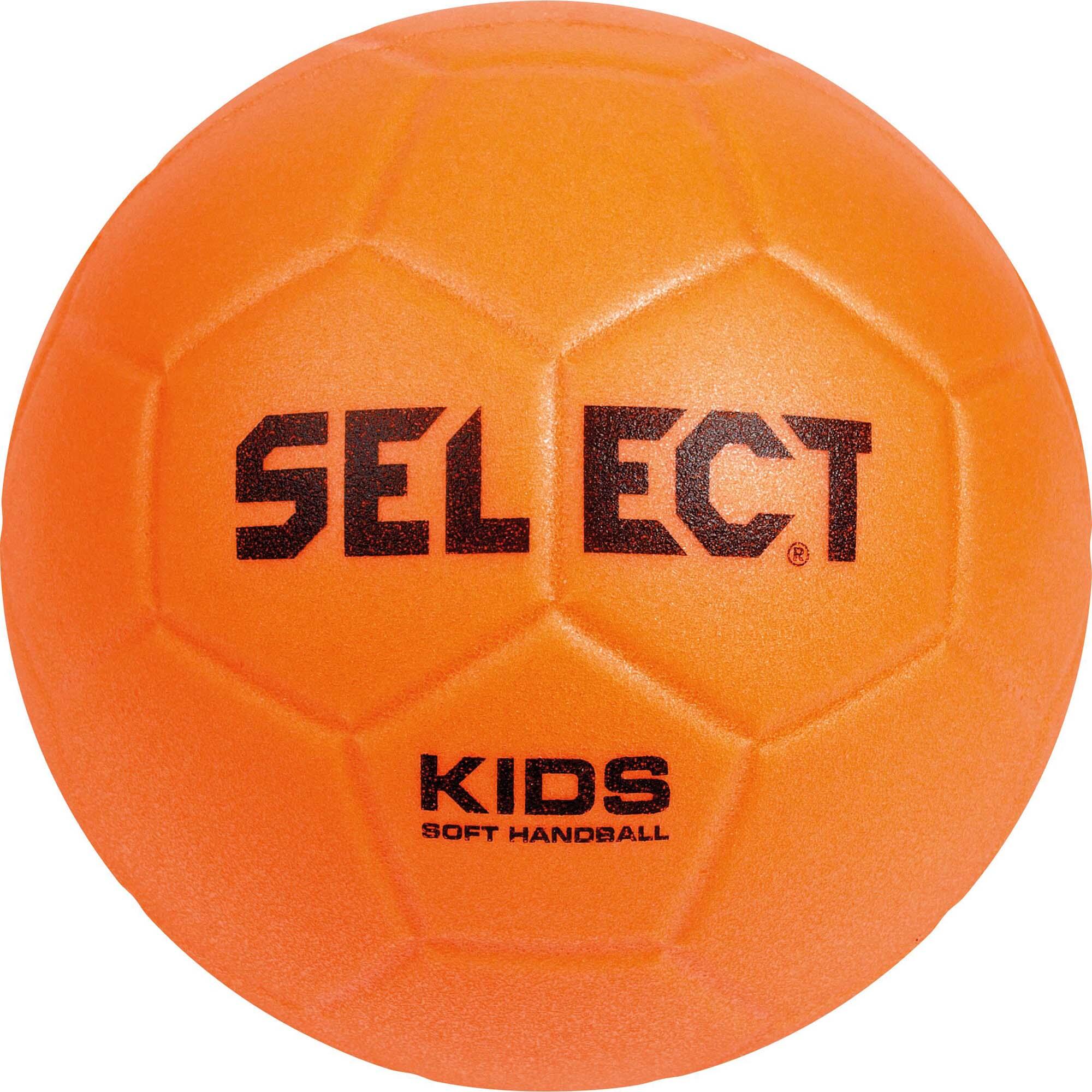 Minge de handbal pentru copii SELECT HB Soft Kids portocalie, mărimea 00