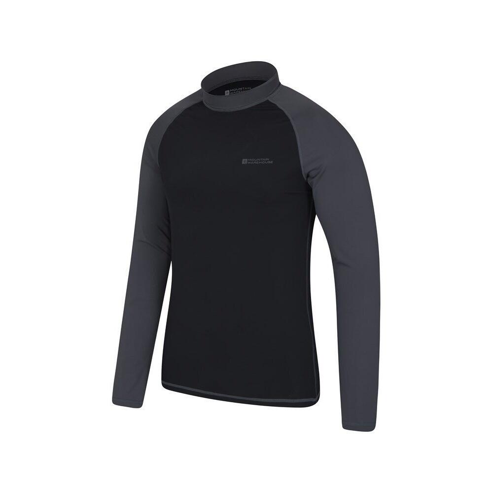 Tshirt De Bain Antiirritation Homme (Gris Foncé) 3/4