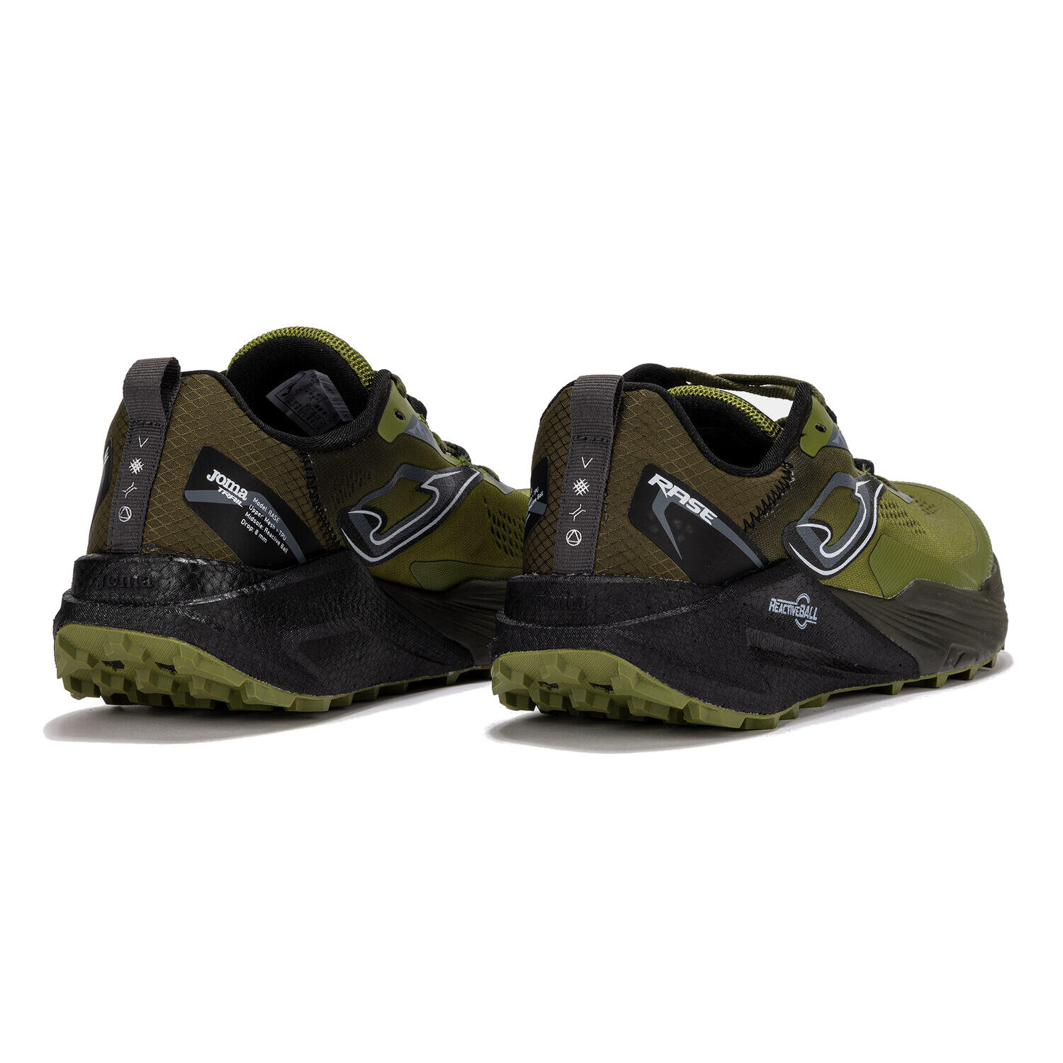 Zapatillas de correr para hombre Joma Rase caqui 3/7