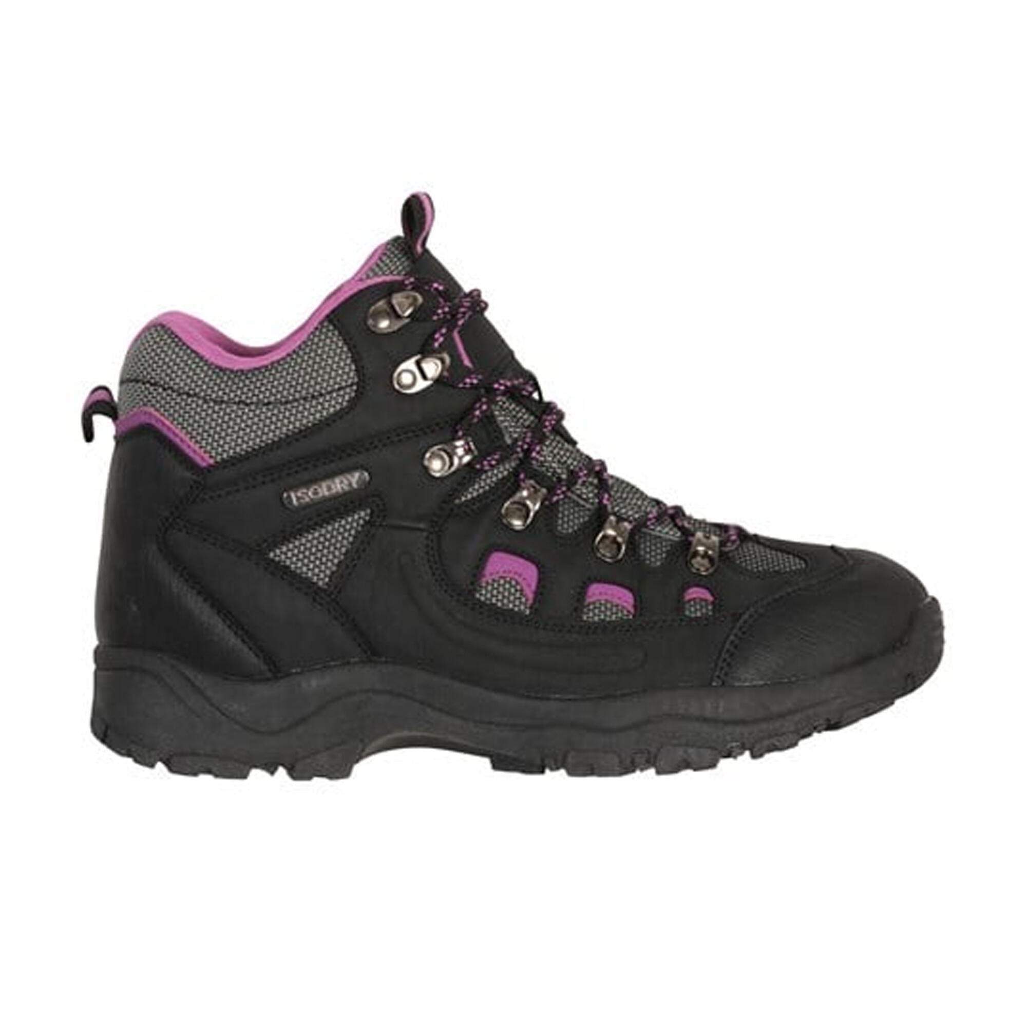 MOUNTAIN WAREHOUSE Womens/Ladies Adventurer Waterproof Walking Boots (Black)