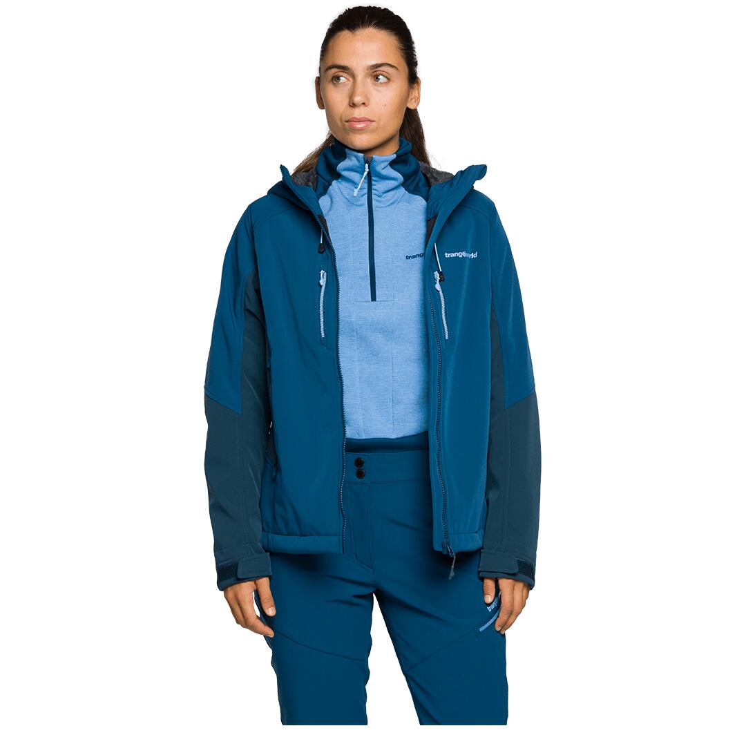 Softshell para Mujer Trangoworld Segnes Azul/Azul 5/7