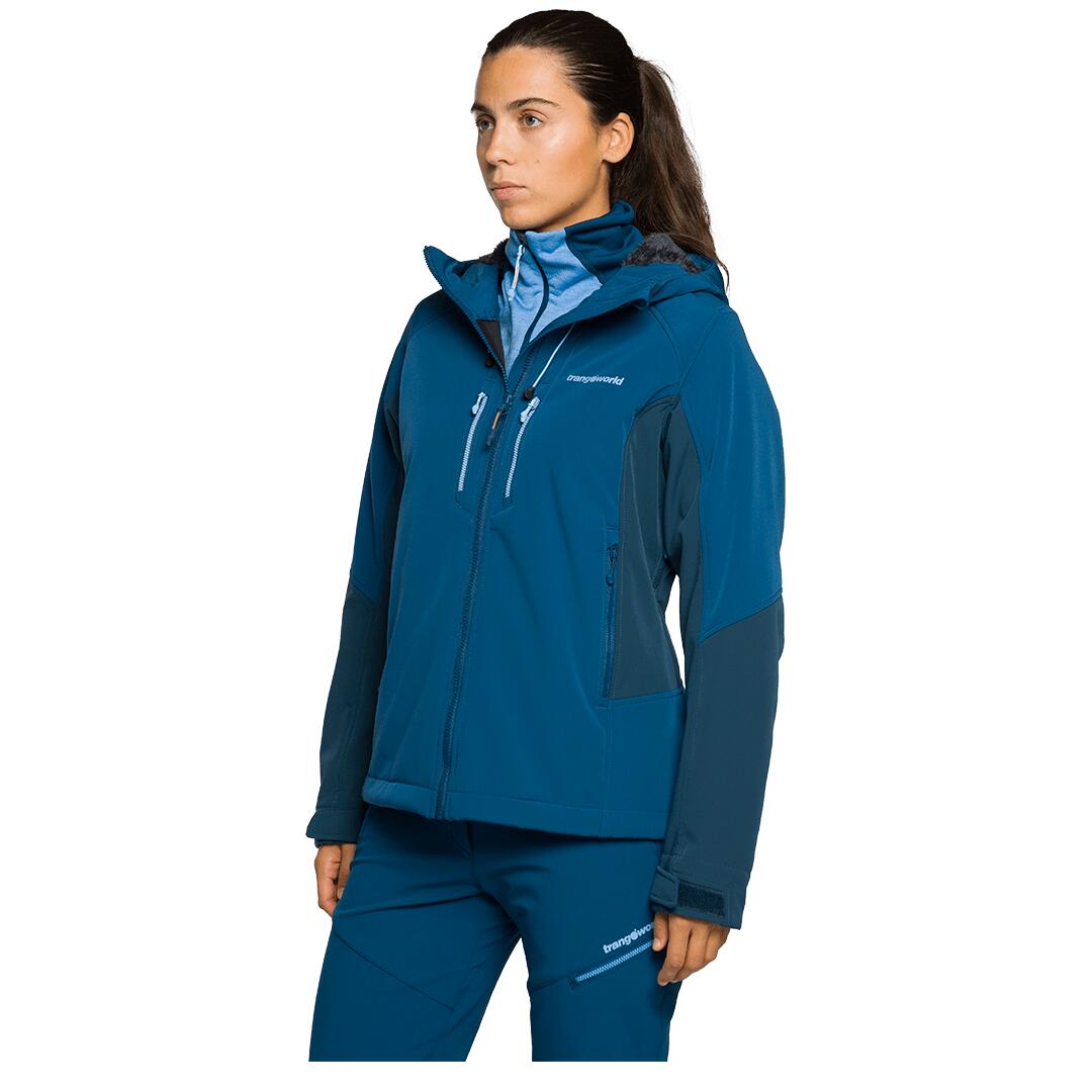 Softshell para Mujer Trangoworld Segnes Azul/Azul 4/7