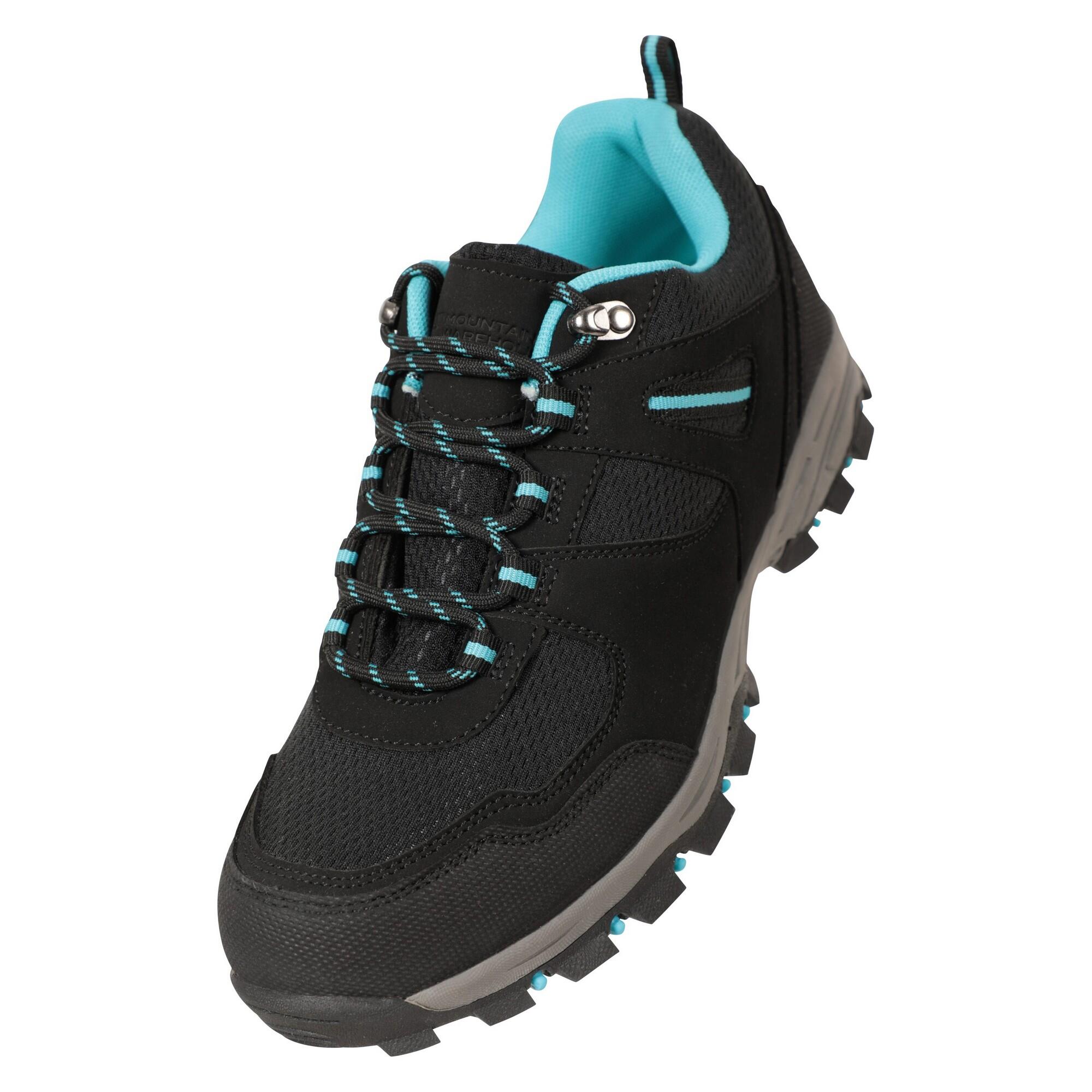 MOUNTAIN WAREHOUSE Womens/Ladies Mcleod Wide Walking Shoes (Charcoal)