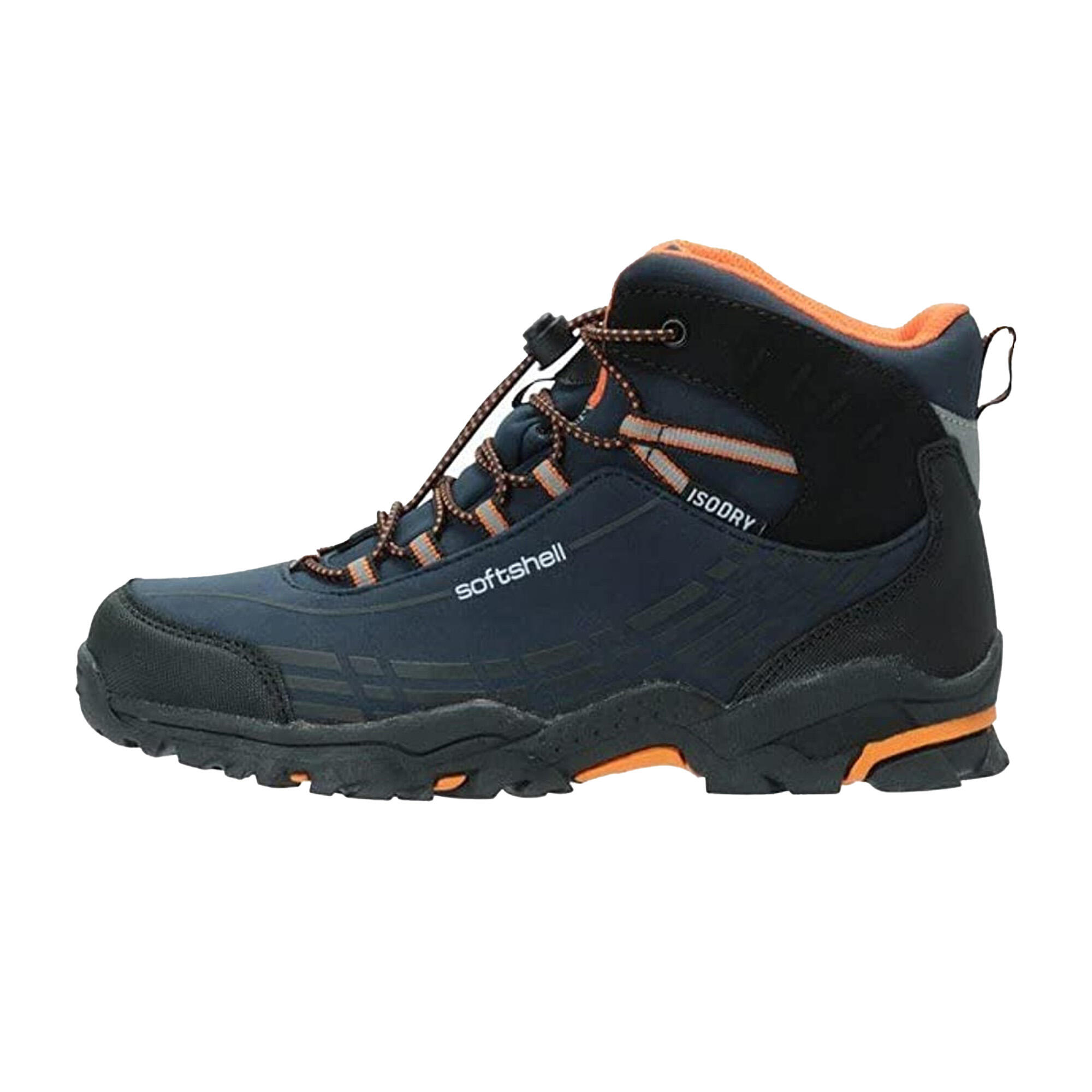 Wanderstiefel, Softshell Kinder Blau 3/4