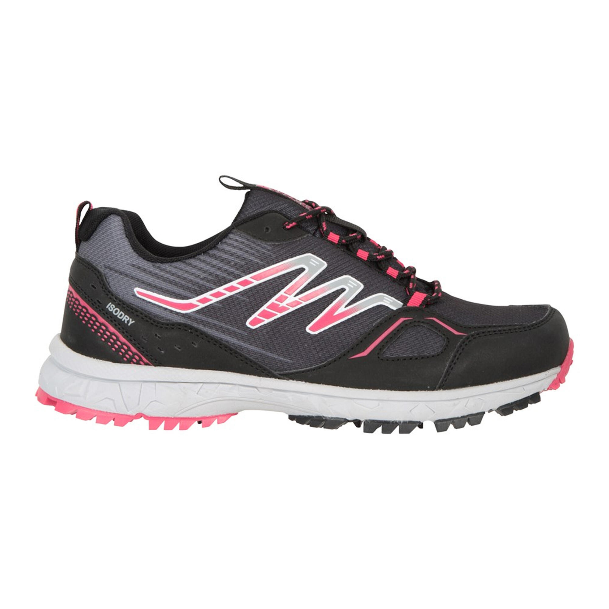Wanderschuhe "Lakeside" Damen Pechschwarz/Pink 4/4