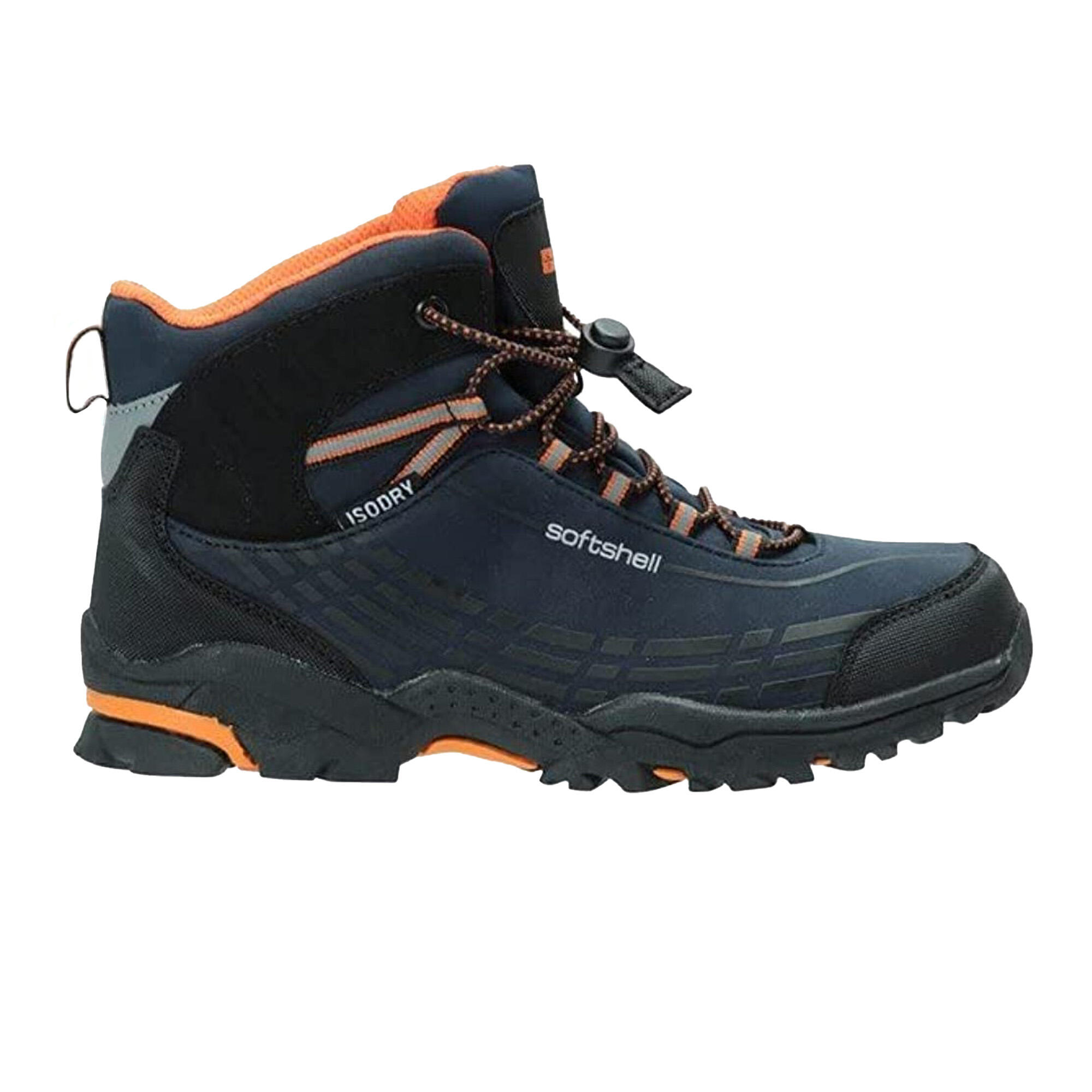 Wanderstiefel, Softshell Kinder Blau 4/4