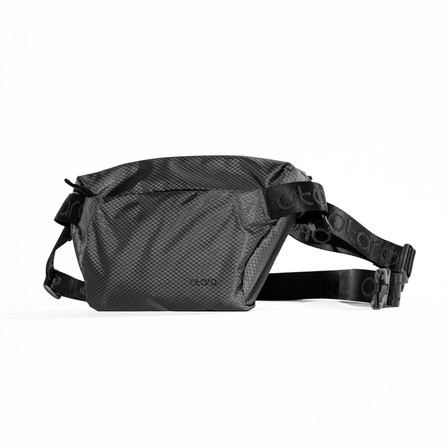 Otaro - Sac Banane Sling Bag Travel 3l - Chest Pack - Noir - 2,8 L - Decathlon
