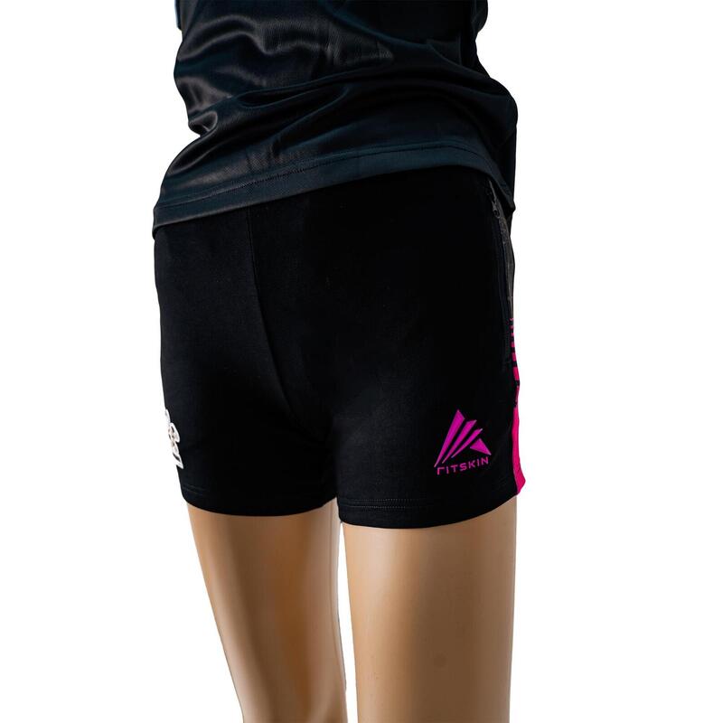 Short bumbac feminin - International Fitness and Body Building Federation