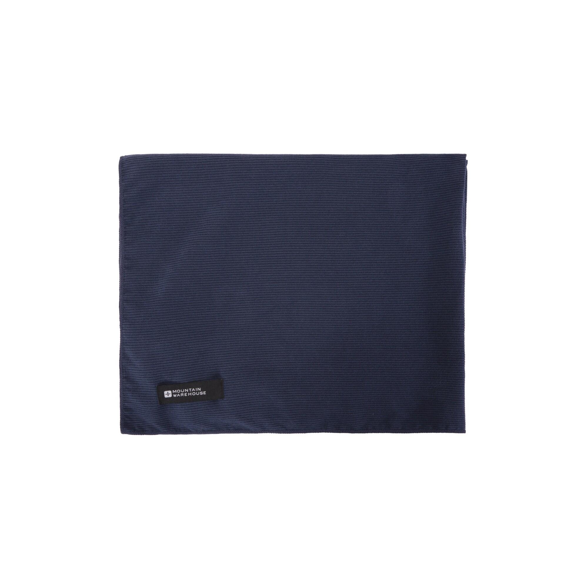 MOUNTAIN WAREHOUSE Giant Ribbed Towel (Navy)